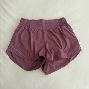 Lululemon High Rise Hotty Hot Shorts